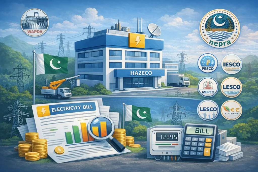 HAZECO online bill check