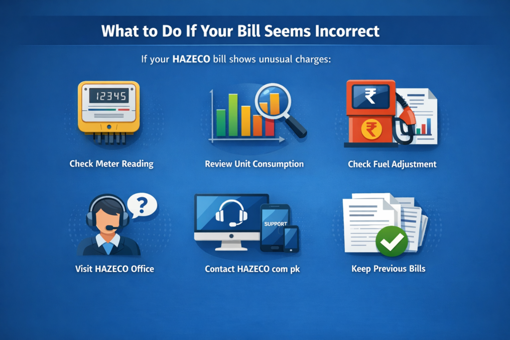 hazeco duplicate bill